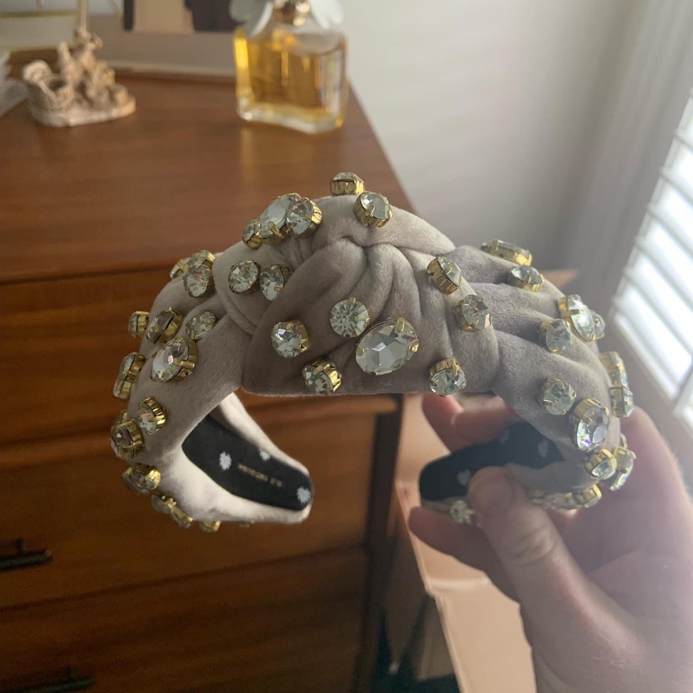Lele Sadoughi April Birthstone Headband